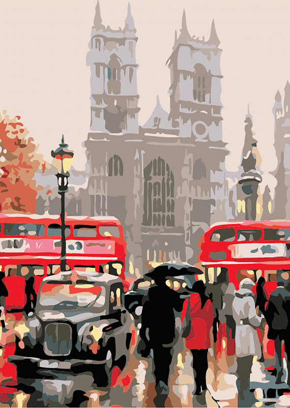 Malowanie po numerach – Londyn